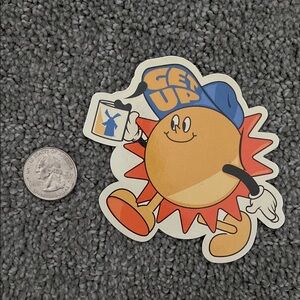 Dutch Bros Coffee Sunshine Happy Sticker Collectible